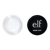 e.l.f. Brow Lift, Clear Eyebrow Shaping Wax For Holding Brows In Place, Creates A Fluffy Feathered Look, Vegan & Cruelty-Free, Clear