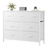 OLIXIS 7 Drawer Fabric Dresser, Storage Tower for Bedroom and Closet