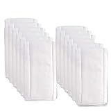 Fasoar 6-Ply Cotton Cloth Diapers and Burp Cloths, Washable for Babies