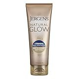 Jergens Natural Glow +Firming Self Tanner Body Lotion, Fair to Medium Skin Tone, Sunless Tanning Moisturizer with Collagen and Elastin. Helps to Visibly Reduce Cellulite, 7.5 Fl Oz