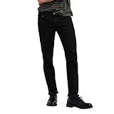 Levi's Men's 511 Slim Fit Jeans (Also Available in Big & Tall), Black 3D Washed, 32W x 34L