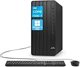 HP Pro Tower 290 G9 Desktop Computer, 4-core Intel Core i3-13100 Processor, 32GB RAM, 1TB SSD, 2-Monitor Ports (HDMI + VGA), WiFi, RJ-45, Wired KB& Mouse, None Optical Drive, Windows 11 Pro