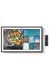 Amazon Echo Show 21 (newest model), Full HD 21" kitchen hub for home organization, with built-in Fire TV and Alexa+ Early Access