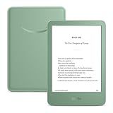 Amazon Kindle 16 GB (newest model) - Lightest and most compact Kindle, now with faster page turns, and higher contrast ratio, for an enhanced reading experience - Matcha