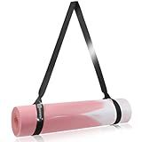 A AZURELIFE [MAT NOT Included] Yoga Mat Sling, Yoga Mat Straps for Carrying, Easy-Cinch Yoga Mat Holder Strap