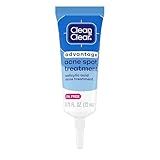 Clean and Clear Advantage Acne Spot Treatment Gel Cream with 2% Salicylic Acid & Witch Hazel, Acne Pimple Medication for Blemish & Blackhead Removal, Fragrance Free, 0.75 fl. oz