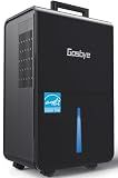 Gasbye 4500 Sq.Ft. 2026 Energy Star Dehumidifier for Basement & Large Rooms with Drain Hose, Max 115 Pints/Day | 45dB Quiet Compressor | 1.7 Gal Water Tank | Auto Shut-Off & Restart, Black