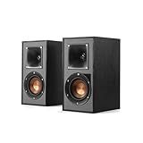 Klipsch R-41M Reference Bookshelf Speakers (Pair), Black