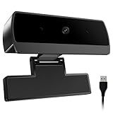 Diccik 1080P Webcam with Microphone, Full HD Web Camera for Desktop Computer and Laptop USB Computer Camera for PC Pro Streaming Webcam for Zoom/Skype/Teams, Plug and Play PC for Windows &Mac
