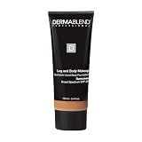 Dermablend Leg and Body Makeup Foundation with SPF 25, 40W Medium Golden, 3.4 Fl. Oz.
