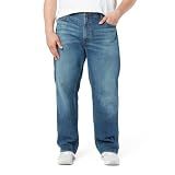 LEVI STRAUSS SIGNATURE Gold Men's Relaxed Fit Flex Waistband Jeans