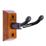 Moodve Ukulele Wall Mount Hanger, Black Walnut Ukulele Hanger Holder for Wall Fits Ukulele/Mandolin/Banjo, Ukulele Hanger Display for Concert, Home, Studio, Exhibition (Mahogany)