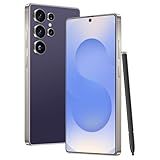 ChaosBandit Unlocked Cell Phones, 8+256GB X25 Ultra Smartphone, Unlocked Android Phone, 6.9" HD Screen with 128GB Memory Card, Long Battery Life 6800mAh, Dual SIM/US Version/5G (Deep Violet)