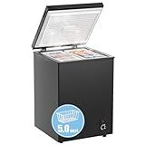 Bodacious Ultra Quiet Deep Freezer – 5.0 Cu Ft, Compact Design, Fast Freeze, Low Power Consumption, Ideal for Home, Restaurant & Small Shops