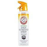 Arm and Hammer Shoe Refresher Spray, Multi-Purpose Odor Remover for All Types of Footwear, Shoe Deodorizer Spray, Shoe Odor Eliminator, Shoe Spray, Shoe Smell Eliminator, 4 oz (1 Pack)