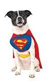 DC Comics Superheroes: Superman Pet Costume for For Dogs or Cats by Rubies, Medium