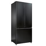 17.7 Cu.Ft. French Door Refrigerators, 30" Full Size Refrigerator (Black)