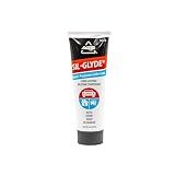 AGS Automotive Solutions SIL-Glyde Multi-Purpose All-Weather Lubricating Compound for All Surfaces - 8 oz Tube, Versitle Multi-Purpose Lubrication, All Weather, Auto, Home, Farm and Shop