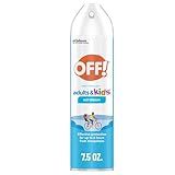 OFF! Insect Repellent Aerosol for Adults & Kids, Fragrance-Free Bug Spray for Everyday Protection from Mosquitoes, 7.5 Oz