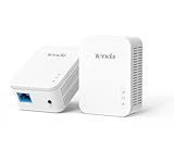 Tenda AV1000 Powerline Adapter Kit with Gigabit Ports, Powerline Extender, Plug and Play, for HD/3D/4K Video Streaming and Gaming (PH3)