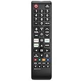 Universal Remote Control for All Samsung Smart TV - Replacement for Samsung TV Remote Compatible with Samsung LCD, LED, HDTV, 3D, Series TV - No Setup Required - Includes Hot Keys