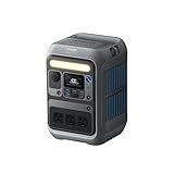 Anker Portable Power Station SOLIX C300, 288Wh LiFePO4 Battery, 300W (600W Surge) Solar Generator, 140W Two-Way Fast Charging, for Outdoor Camping, Traveling, and Emergencies (Solar Panel Optional)