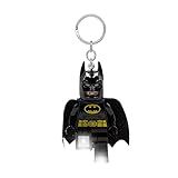 Lego DC Super Heroes Large 3 Inch Tall Figure Keychain Light - Batman (KE26H)