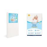 Graco Premium Crib Mattress & Protector Value Bundle (2-Pack)