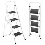 HBTower Step Ladder, Folding Step Stool for Adults