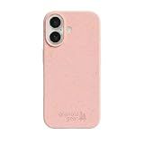Eco by GranolaGear - Eco-Friendly Phone Case for iPhone 17 - Biodegradable, Compostable, Plastic-Free, Made from Plants - Pink Sands