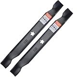 Grasscool 138971 Blades for Craftsman 42 inch Mower with 5-Star Mounting Pattern LT1000 LT2000 T110 YT3000 42'' Deck Cut Zero Turn Riding Repalce 532138971