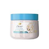 Dove Body Scrub Macadamia & Rice Milk, 15 oz