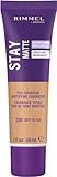 Rimmel London Stay Matte Liquid Mousse - 200 Soft Beige - Foundation, Lightweight, Shine Control, Oil-Free, 1oz