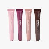 Ruby & Millie Peptide Lip Treatment, Peptide Lip Tint, Plumping Gloss, Youthful Replenisher Serum, Multicolor, 0.3 Fl oz (Pack of 4)