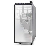 BLACK+DECKER 12-Bottle Thermoelectric Wine Chiller, BD60336, Mirrored Door