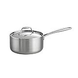 Tramontina Signature Tri-Ply Clad Stainless Steel 3-Quart Sauce Pan