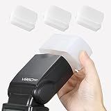 Flash Diffuser Light Softbox [3-Pack] for Speedlight Photography Accessories, Compatible with Canon 560 565EX 580EX Godox V850 V860 TT600 TT685