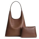 Hobo Bags for Women Large Slouchy Shoulder Bag Vegan Leather Everyday Purse