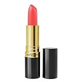 Revlon Super Lustrous Lipstick, Creamy Formula For Soft, Fuller-Looking Lips, Moisturized Feel, 674 Coral Berry, 0.15 oz