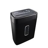 Amazon Basics Cross Cut Paper and Credit Card Shredder, 12 Sheet (New Model), Black
