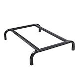 EASY-UP Tack Trunk Stands for Horses | Durable 1" Metal Tubing Construction | Moisture and Damage Prevention | Up to 200lbs Capacity | Without Wheels | Color Black