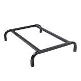 EASY-UP Tack Trunk Stands for Horses | Durable 1" Metal Tubing Construction | Moisture and Damage Prevention | Up to 200lbs Capacity | Without Wheels | Color Black