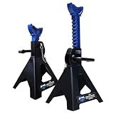 ANTPOWER Car Jack Stands 3 Ton with Double Locking Heavy Duty 11.2"-16.8" Adjustable for Lifting SUV, Pickup Truck Garage 6000 lbs Capacity 1 Pair