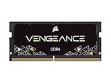 CORSAIR Vengeance SODIMM DDR4 RAM 16GB (1x16GB) Up to 3200MHz CL22-22-22-53 1.2V Intel AMD Laptop Notebook Memory - Black (CMSX16GX4M1A3200C22)