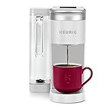 Keurig K-Supreme SMART Single Serve Coffee Maker With WiFi Compatibility, 4 Brew Sizes, And 66oz Removable Reservoir, Compatible with Alexa, White