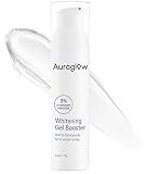 Auraglow Teeth Whitening Gel for Toothpaste, 9% Hydrogen Peroxide, Add to Toothpaste to Whiten, 350+ Whitening Treatments, Removes Coffee Wine Tea Stains, No Trays or Strips, Made in USA, 2.6oz