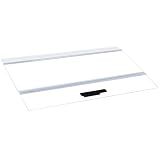 22.68×16.93×0.16 in 2 PCS Aquarium Lid Glass Canopy, Clear Tempered Glass Aquarium Fish Tank Hoods, Set for 70/75/90/110 Gallon Aquarium Fish Tank