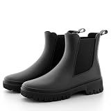 Fubotao Women’s Short Rain Boots Waterproof Chelsea Rain Boots For Ladies