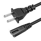 10ft Prong Power Cord for Sony PS5, PlayStation 5, Xbox One S/X Series X/S