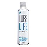 LubeLife 3X Anal Lube – Extra Thick Water Based Lube for Men, Women & Couples – Non-Sticky, Toy & Condom Compatible Personal Lubricant, 8 Fl Oz